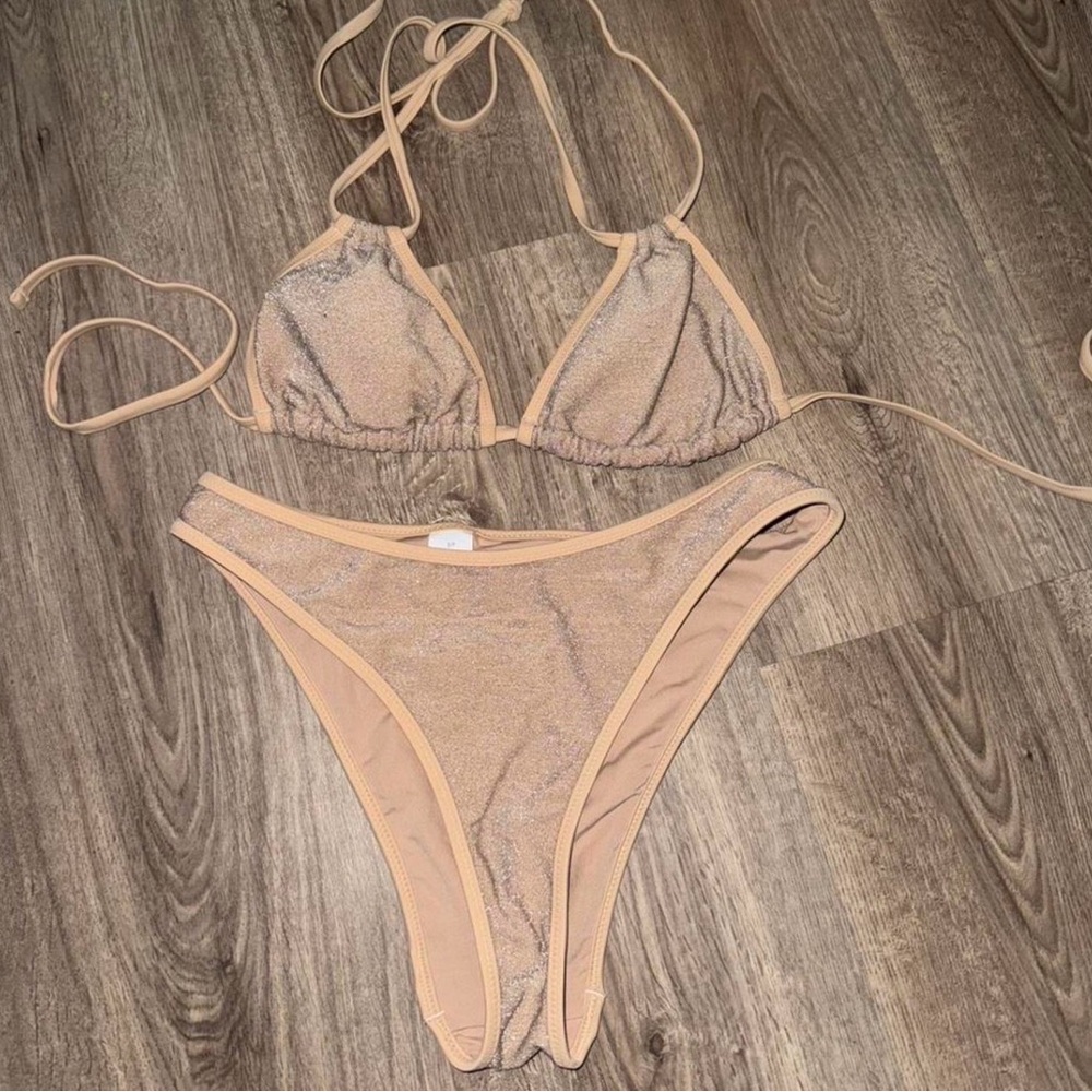 Aerie Tan Bikini Set